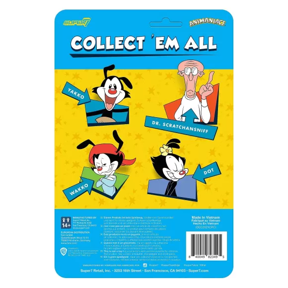 Super7 Animaniacs^Animaniacs Reaction Figures Wave 1 - Dr. Scratchansniff