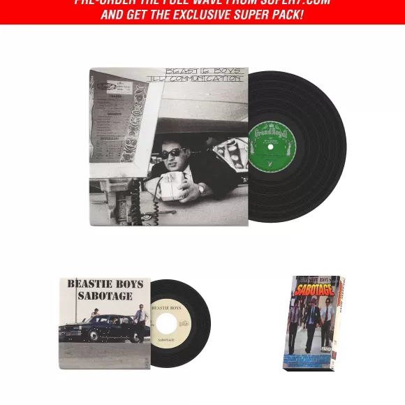 Super7 Beastie Boys^Beastie Boys Ultimates! Wave 01 - Vic Colfari, Alasondro Alegr & Nathan Wind (Sabotage)