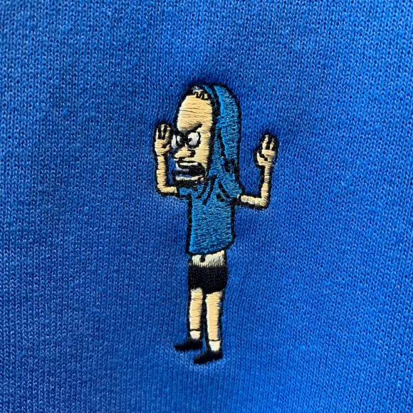 Super7 Beavis And Butt-Head^Beavis And Butthead - Embroidered Fleece