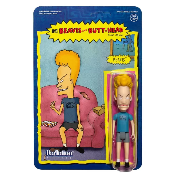 Super7 Beavis And Butt-Head^Beavis And Butt-Head Reaction Figure - Beavis