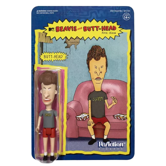 Super7 Beavis And Butt-Head^Beavis And Butt-Head Reaction Figure - Butt-Head