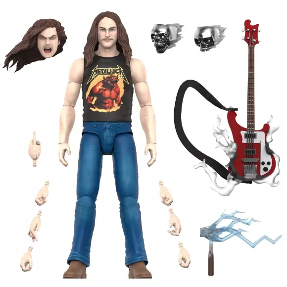 Super7 Cliff Burton^Cliff Burton Ultimates! Wave 02 - Cliff Burton (Superhero Poster)