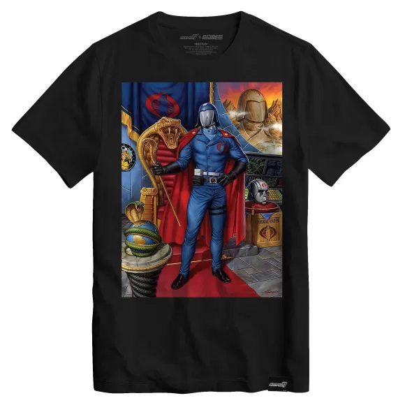 Super7 G.I. Joe^Cobra Commander'S Lair T-Shirt