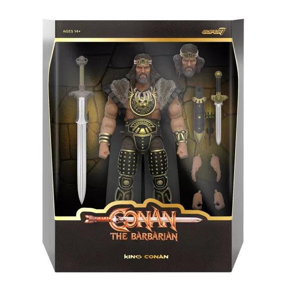 Super7 Conan The Barbarian^Conan The Barbarian Ultimates! Wave 4 - King Conan