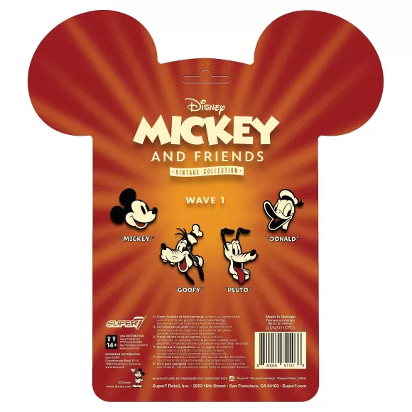 Super7 Disney^Disney Reaction Figures - Vintage Collection Wave 1 - Brave Little Tailor Mickey Mouse