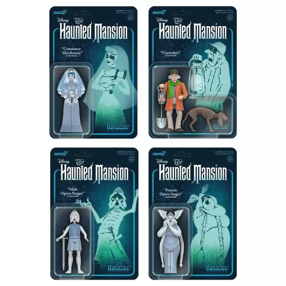 Super7 Disney^Disney'S Haunted Mansion Reaction Wave 2 - Set Of 4