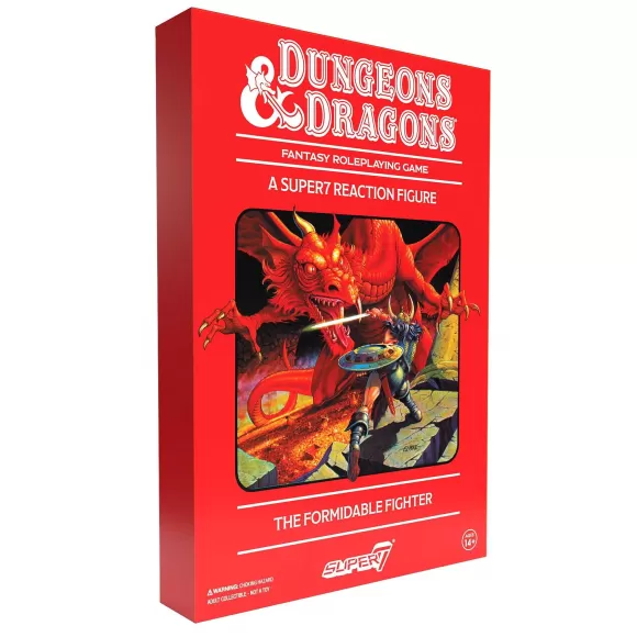 Super7 Dungeons & Dragons^Dungeons And Dragons Reaction - The Formidable Fighter