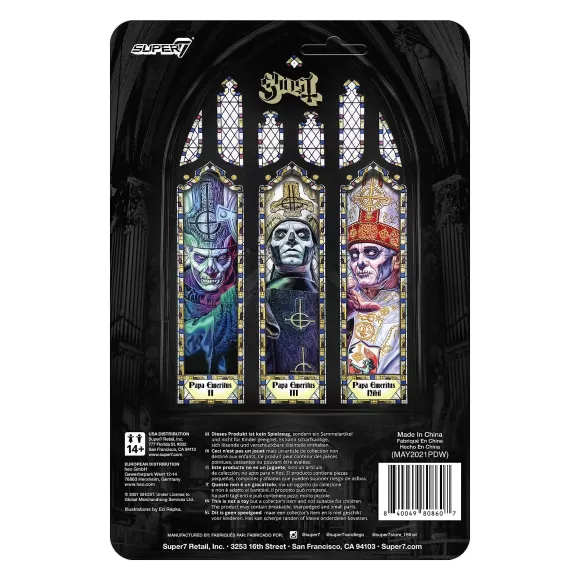 Super7 Ghost^Ghost Reaction Figure - Papa Emeritus Nihil