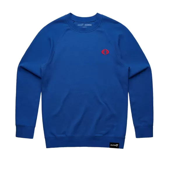 Super7 G.I. Joe^G.I. Joe - Cobra Logo Embroidered Crewneck Fleece