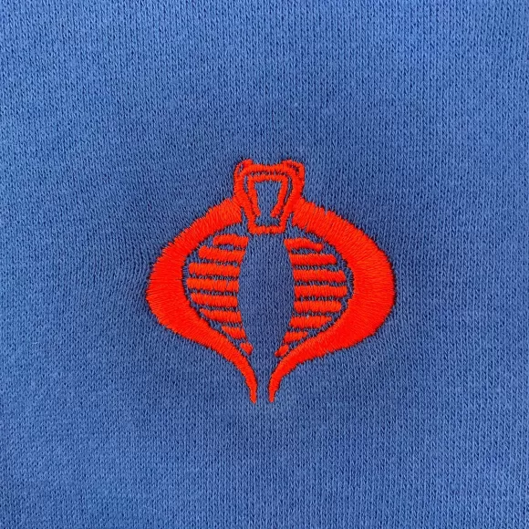 Super7 G.I. Joe^G.I. Joe - Cobra Logo Embroidered Crewneck Fleece