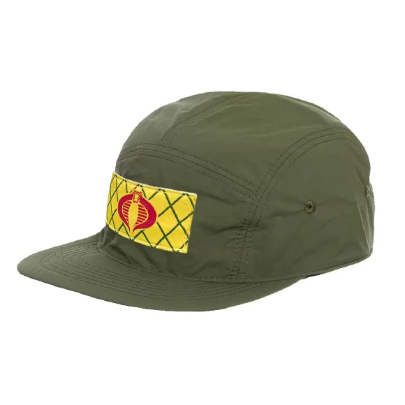 Super7 G.I. Joe^G.I. Joe Cobra 5 Panel Green Hat