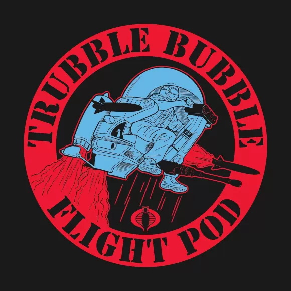 Super7 G.I. Joe^G.I. Joe Cobra Flight Pod T-Shirt