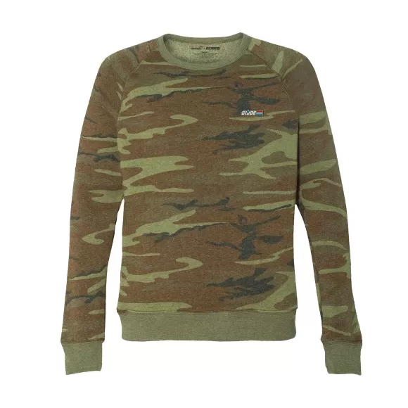 Super7 G.I. Joe^G.I. Joe Crewneck Sweatshirt - Joe Logo (Camo)