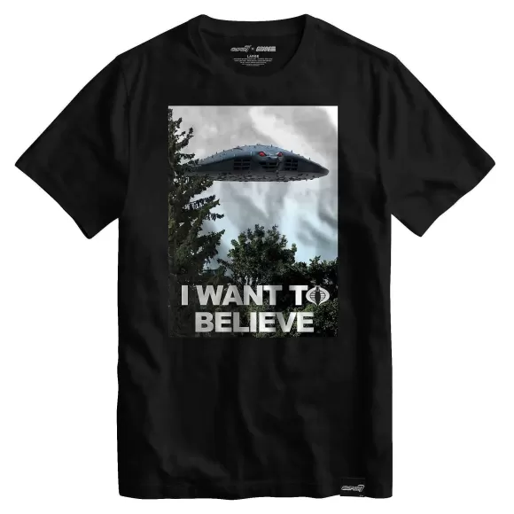 Super7 G.I. Joe^G.I. Joe I Want To Believe Mothership T-Shirt