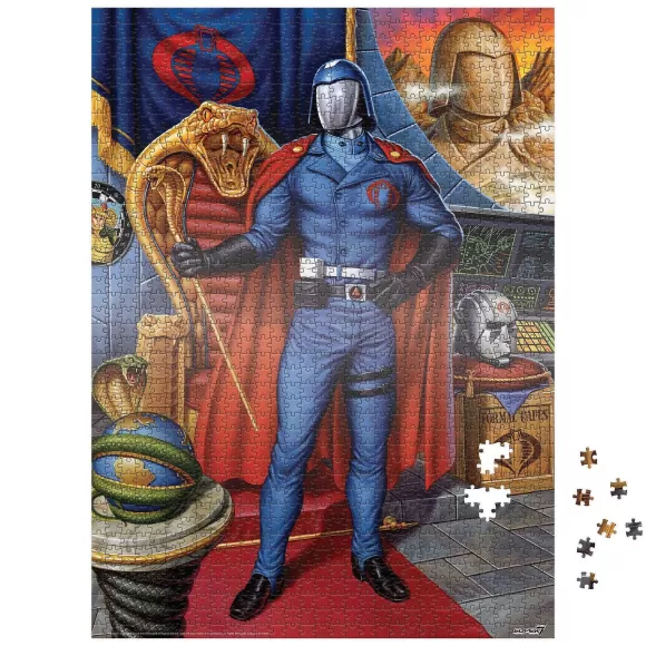 Super7 G.I. Joe^G.I. Joe Puzzles - Cobra Commander Puzzle