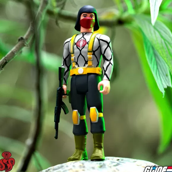 Super7 G.I. Joe^G.I. Joe Reaction - Python Patrol Cobra Trooper Ak (Pink)