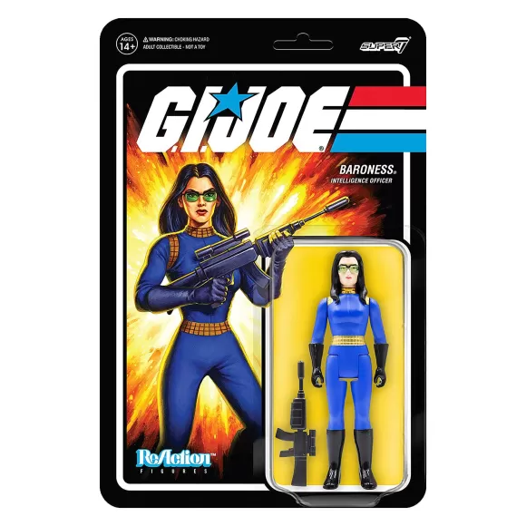 Super7 G.I. Joe^G.I. Joe Reaction Figures Wave 1 - Baroness