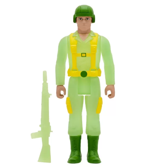 Super7 G.I. Joe^G.I. Joe Reaction Figures Wave 1B - Greenshirt (Glow Patrol)