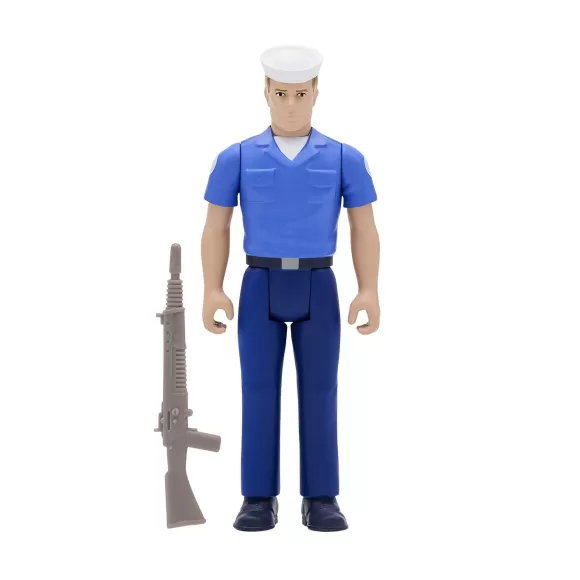 Super7 G.I. Joe^G.I. Joe Reaction Figures Wave 2 - Blueshirt Clean-Shaven (Pink)