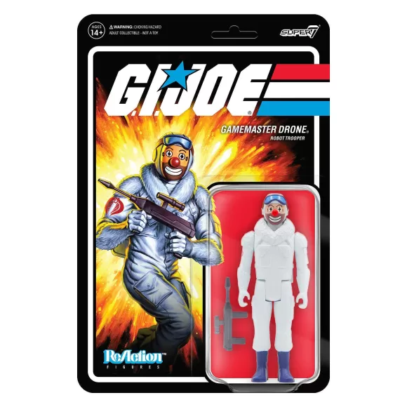 Super7 G.I. Joe^G.I. Joe Reaction Figures Wave 2 - Gamemaster Drone