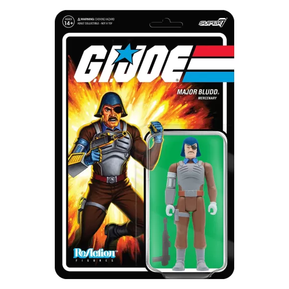 Super7 G.I. Joe^G.I. Joe Reaction Figures Wave 2 - Major Bludd