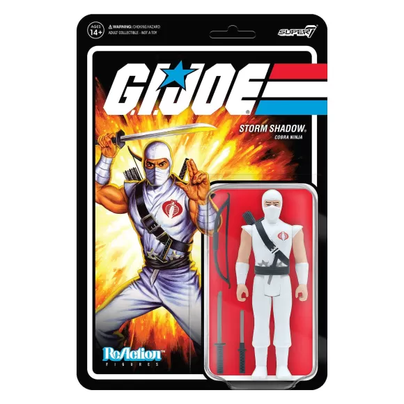 Super7 G.I. Joe^G.I. Joe Reaction Figures Wave 2 - Storm Shadow