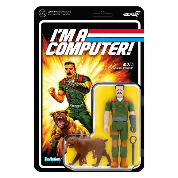 Super7 G.I. Joe^G.I. Joe Reaction Figures Wave 3 - Mutt Psa