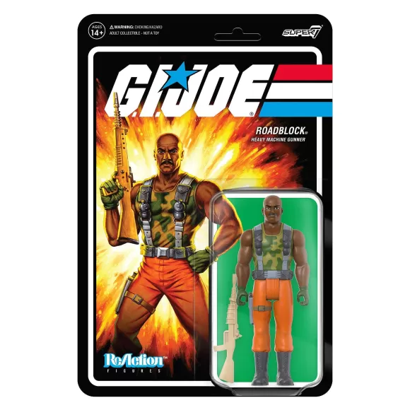 Super7 G.I. Joe^G.I. Joe Reaction Figures Wave 3 - Roadblock