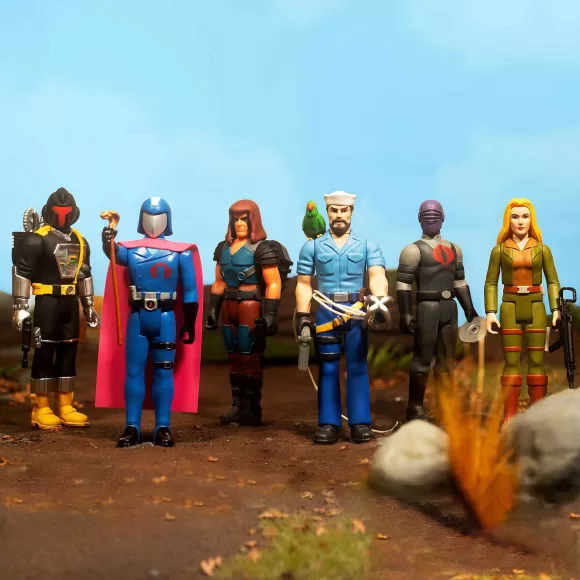 Super7 G.I. Joe^G.I. Joe Reaction Figures Wave 4 - Set Of 6