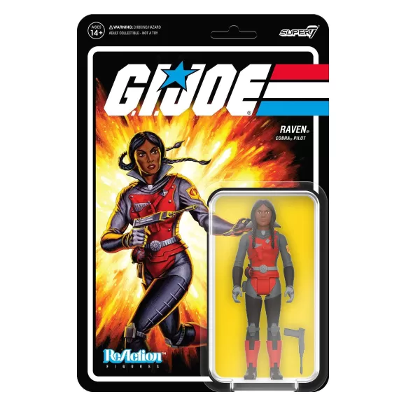 Super7 G.I. Joe^G.I. Joe Reaction Figures Wave 5 - Raven