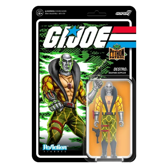 Super7 G.I. Joe^G.I. Joe Reaction Figures Wave 6 - Python Patrol Destro