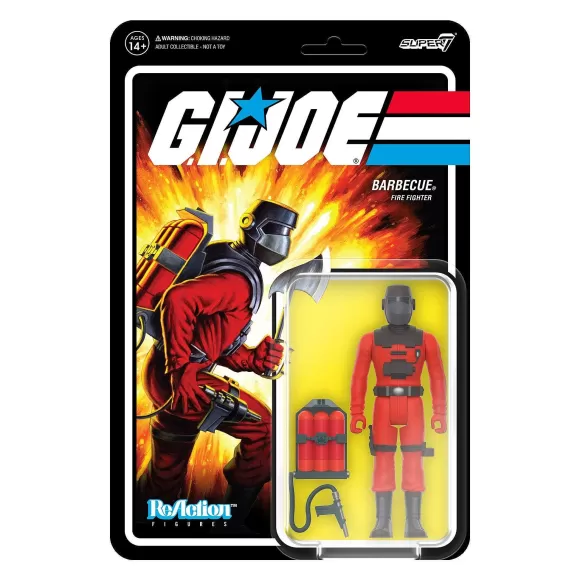 Super7 G.I. Joe^G.I. Joe Reaction Figures Wave 7 - Barbecue