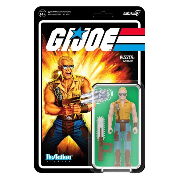 Super7 G.I. Joe^G.I. Joe Reaction Figures Wave 7 - Buzzer