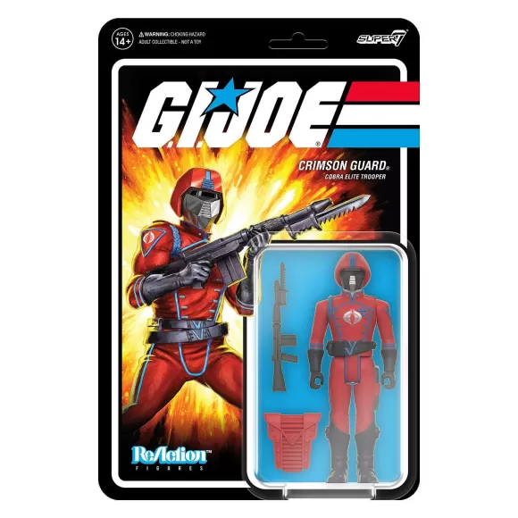 Super7 G.I. Joe^G.I. Joe Reaction Figures Wave 7 - Crimson Guard