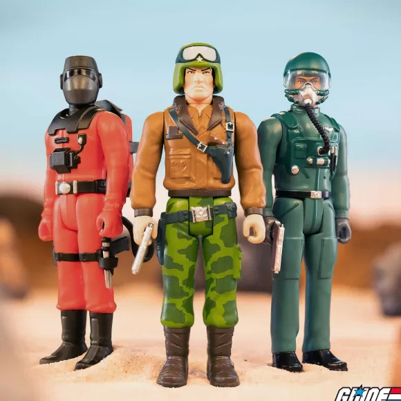 Super7 G.I. Joe^G.I. Joe Reaction Figures Wave 7 - Set Of 6