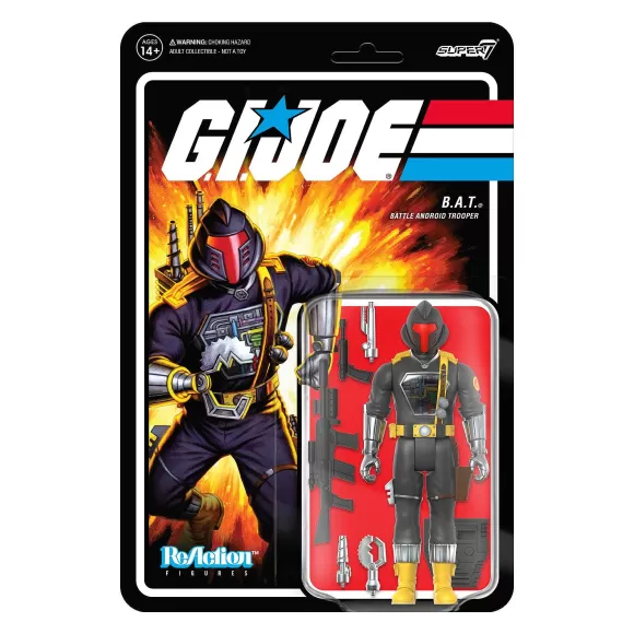 Super7 G.I. Joe^G.I. Joe Reaction Wave 4 - Cobra B.A.T.