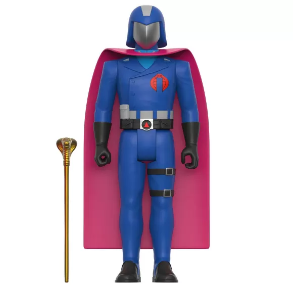 Super7 G.I. Joe^G.I. Joe Reaction Wave 4 - Cobra Commander (Cape & Scepter)