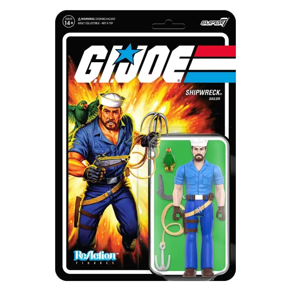 Super7 G.I. Joe^G.I. Joe Reaction Wave 4 - Shipwreck