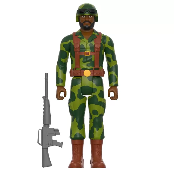 Super7 G.I. Joe^G.I. Joe Reaction Wave 4 - Trooper Beard (Dk Brown)