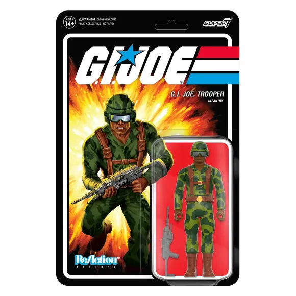 Super7 G.I. Joe^G.I. Joe Reaction Wave 4 - Trooper Goggles (Brown)