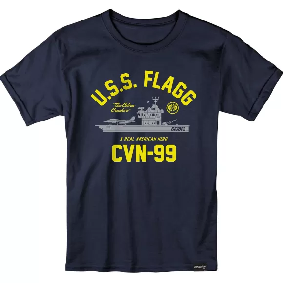 Super7 G.I. Joe^G.I. Joe T-Shirt - U.S.S. Flagg