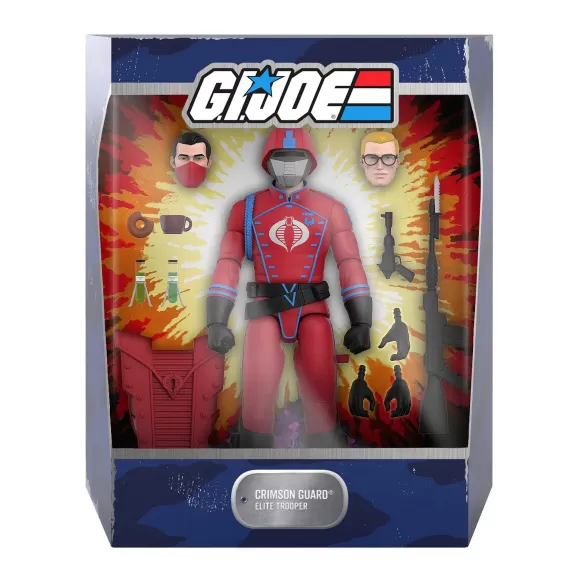 Super7 G.I. Joe^G.I. Joe Ultimates! W5 - Cobra Crimson Guard (Cartoon Accurate)