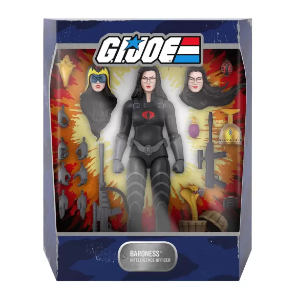 Super7 G.I. Joe^G.I. Joe Ultimates! Wave 04 - Baroness (Cobra Intelligence Officer)