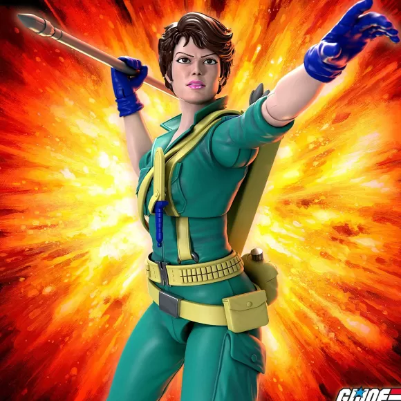 Super7 G.I. Joe^G.I. Joe Ultimates! Wave 06 (Dic) - Lady Jaye (Teal)