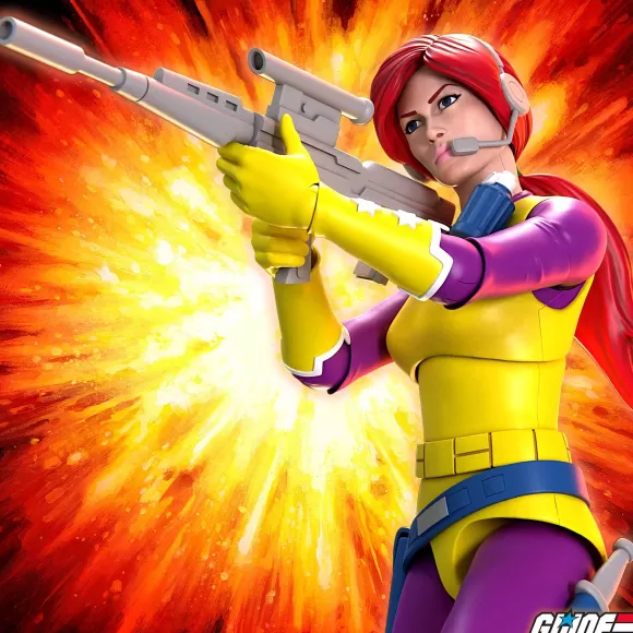 Super7 G.I. Joe^G.I. Joe Ultimates! Wave 06 (Dic) - Scarlett (Purple)