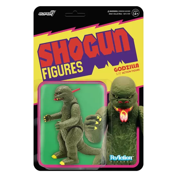 Super7 Godzilla^Godzilla Reaction Figure - Shogun (Dark Green)