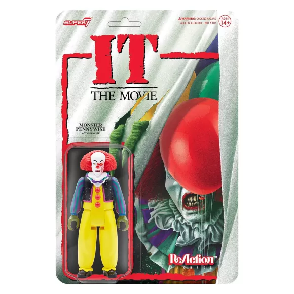 Super7 It^It Reaction Figure - Pennywise (Monster)