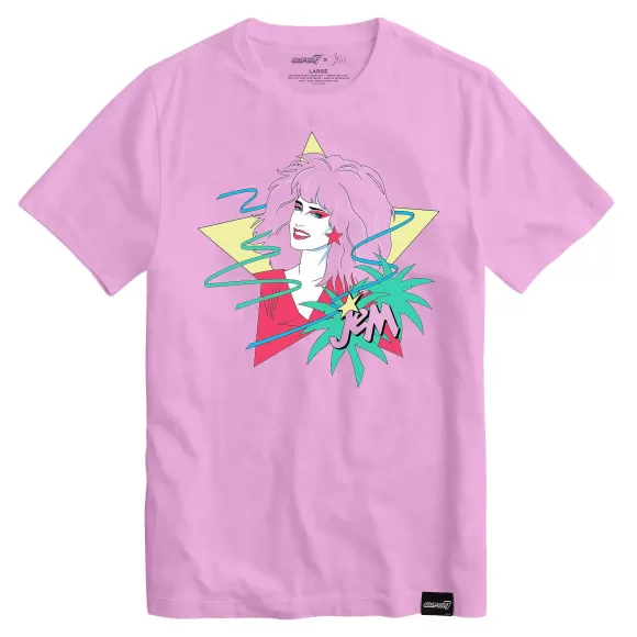 Super7 Jem And The Holograms^Jem And The Holograms - Jem Portrait Star T-Shirt