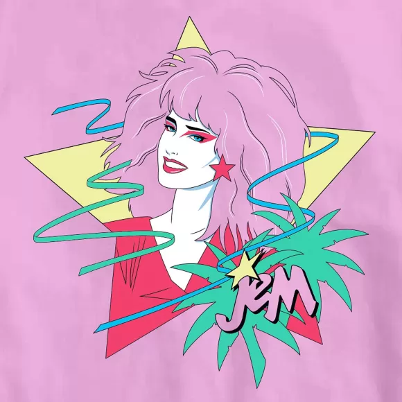 Super7 Jem And The Holograms^Jem And The Holograms - Jem Portrait Star T-Shirt