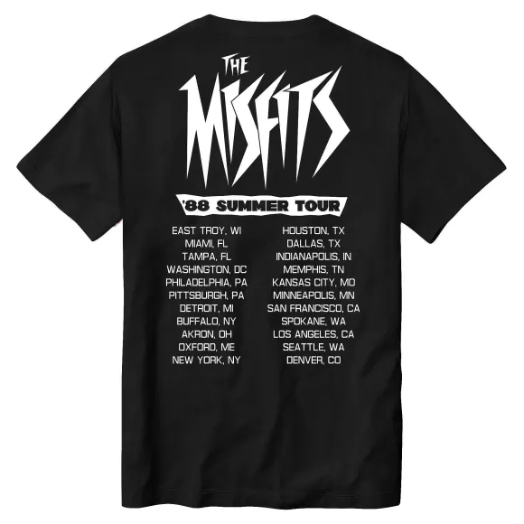 Super7 Jem And The Holograms^Jem And The Holograms - The Misfits Tour T-Shirt